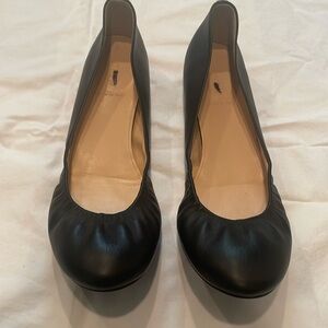 J. Crew Classic Black Leather Loafers
